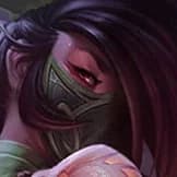 Akali champion icon for Wild Rift - Mid Lane